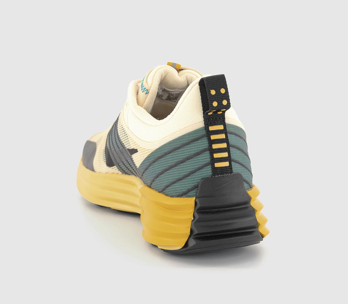 NikeLunar Roam TrainersAlabaster  Black Lemon Drop Green Abyss