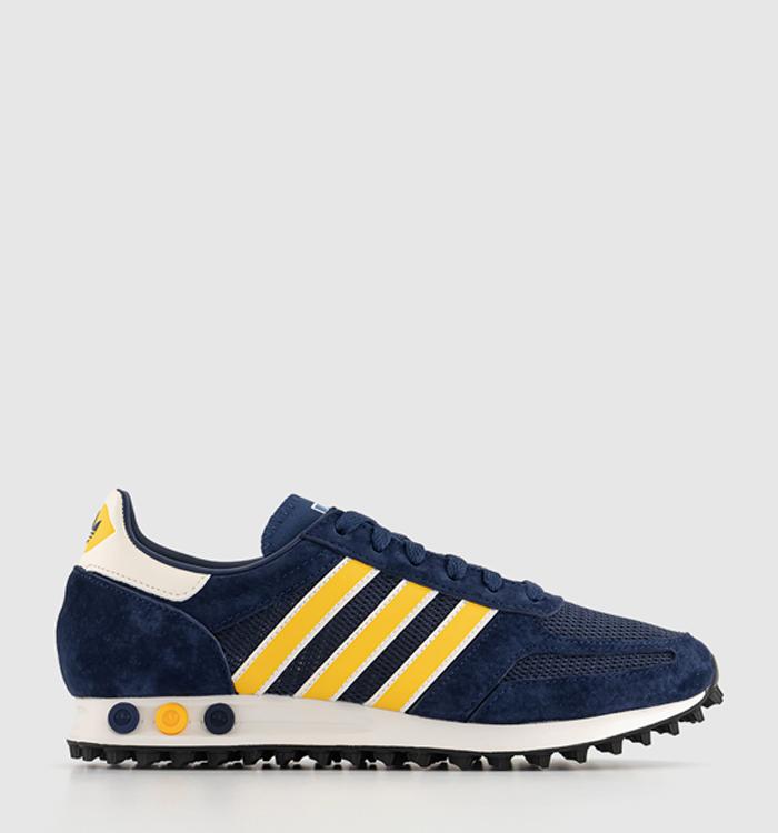 Adidas la clearance trainer yellow blue