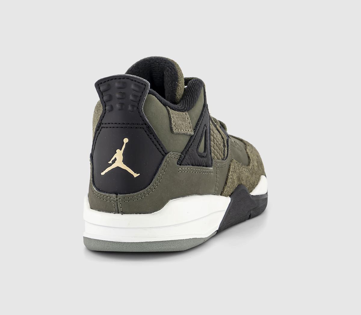 Jordan Air Jordan Kids Trainers Medium Olive Pale Vanilla Cargo