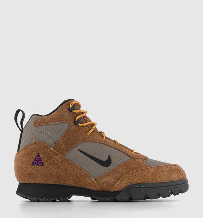 Nike ACG Torre Mid Boots Pecan Black Olive Grey Red Plum