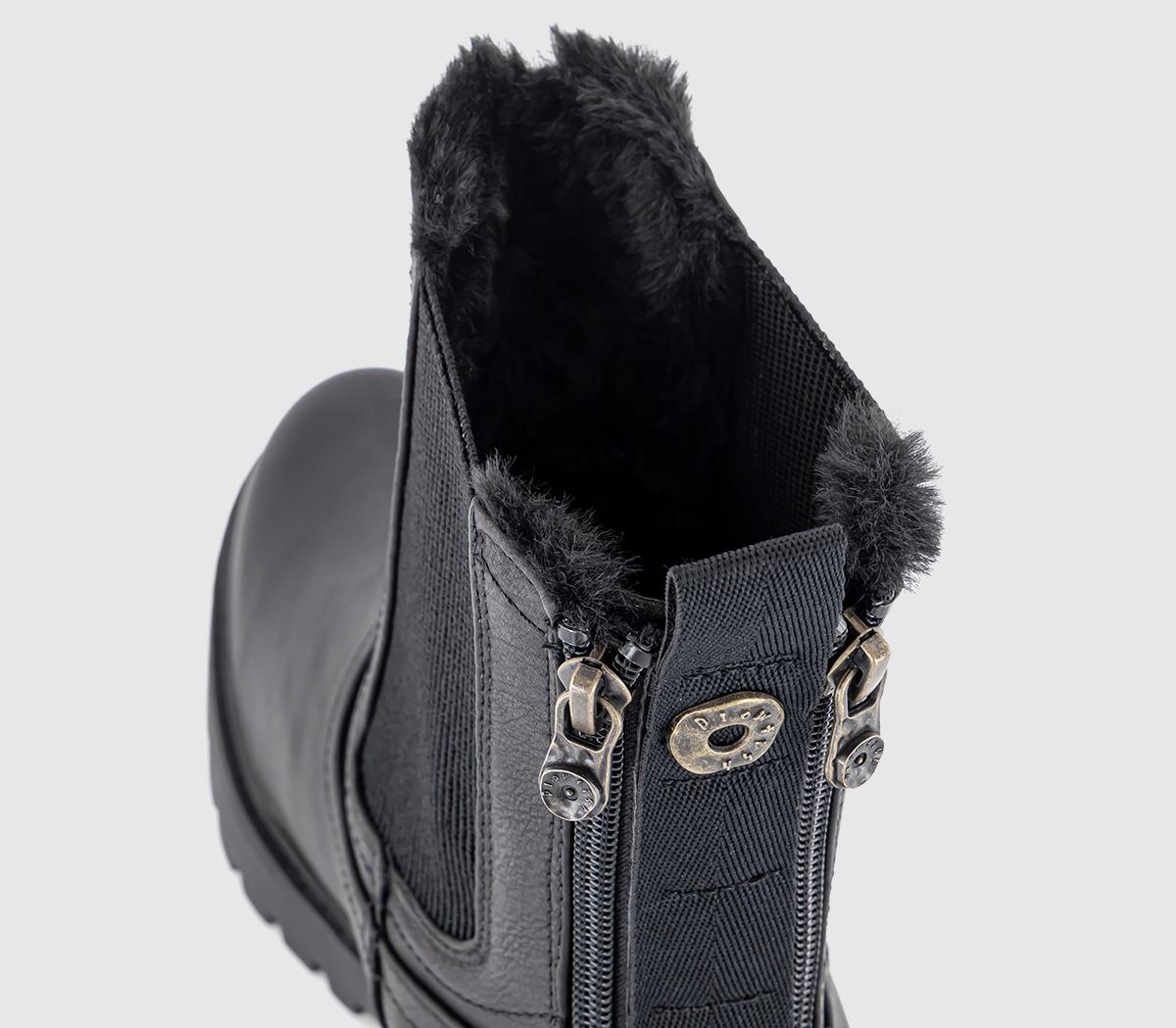 Blowfish MalibuRoben Shearling Chelsea BootsBlack Local Sheriff