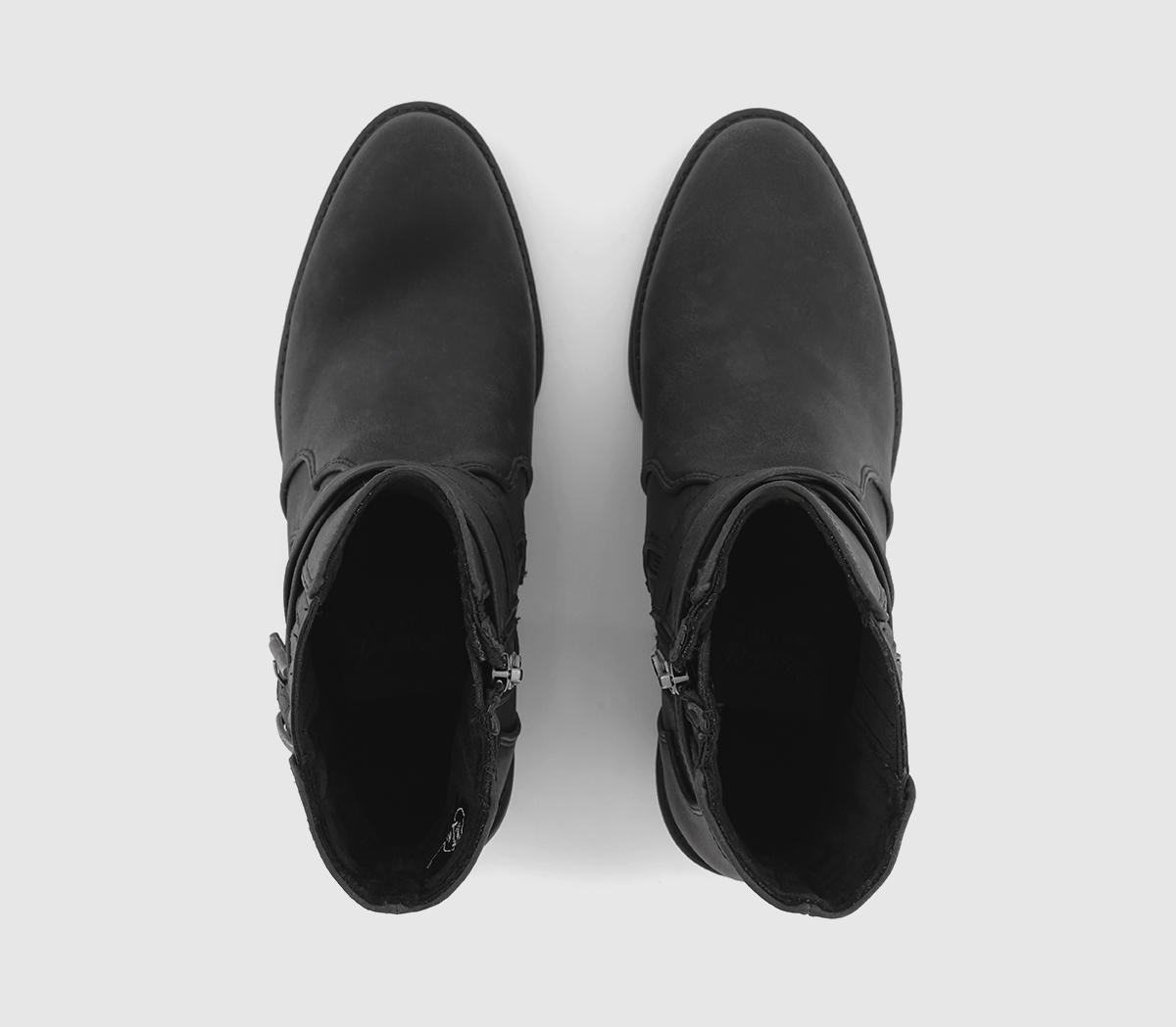 Blowfish MalibuLyah Buckle Western BootsBlack