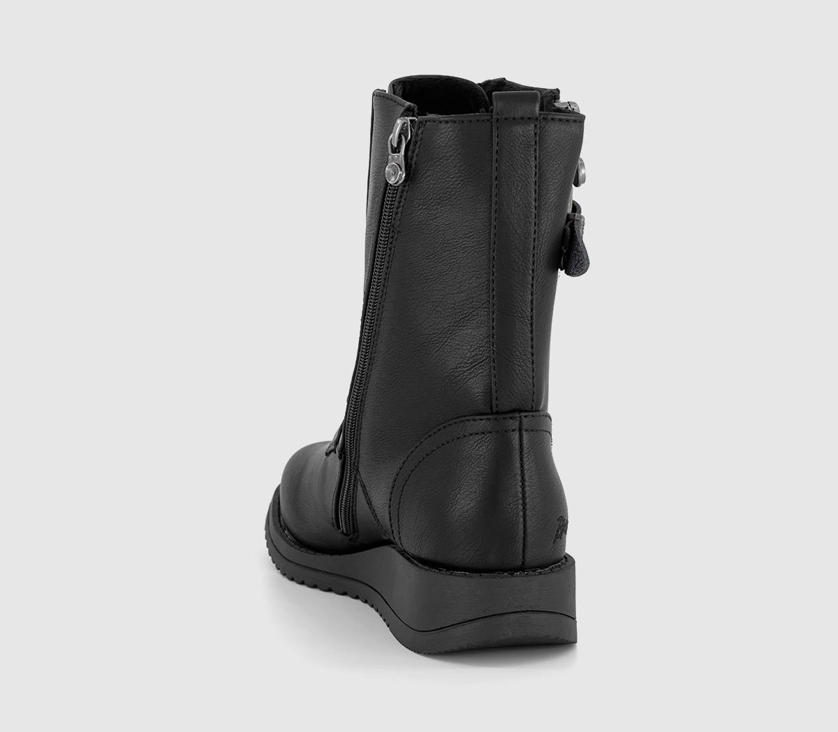 Blowfish MalibuCode Lace Up BootsBlack Local Sheriff