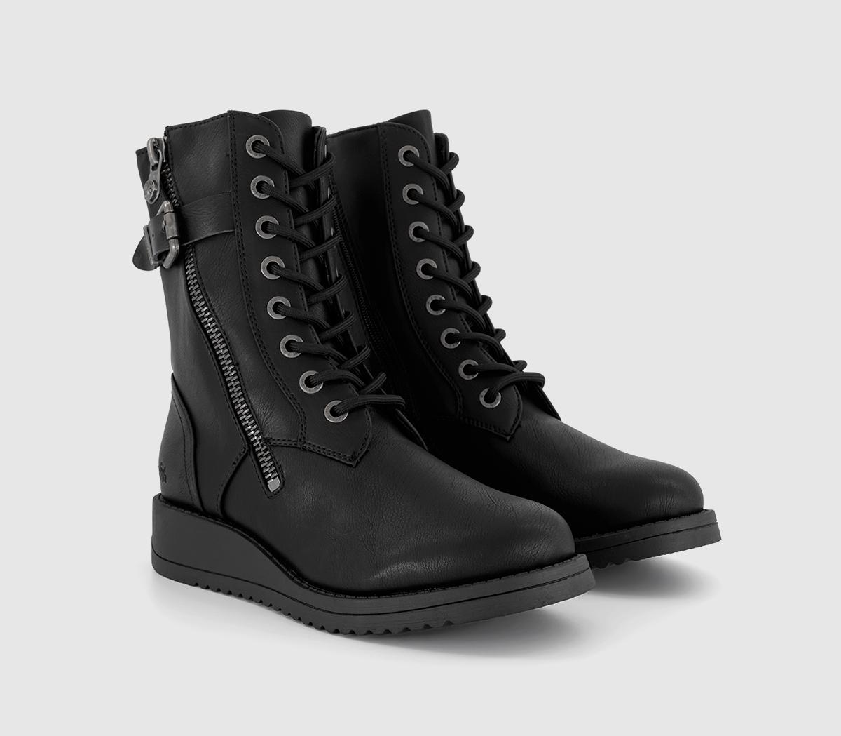 Blowfish MalibuCode Lace Up BootsBlack Local Sheriff