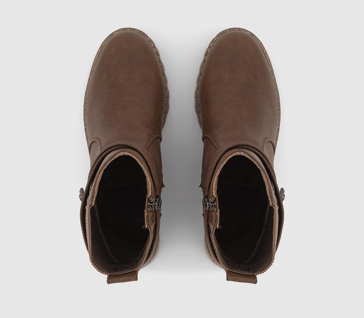 Blowfish MalibuLifted Buckle Boots Blowfish MalibuLifted Buckle BootsRust Redwood