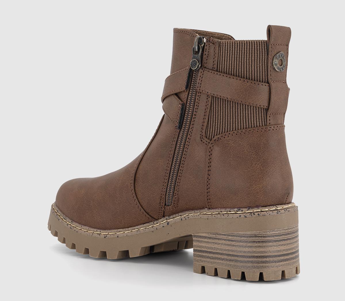 Blowfish MalibuLifted Buckle Boots Blowfish MalibuLifted Buckle BootsRust Redwood