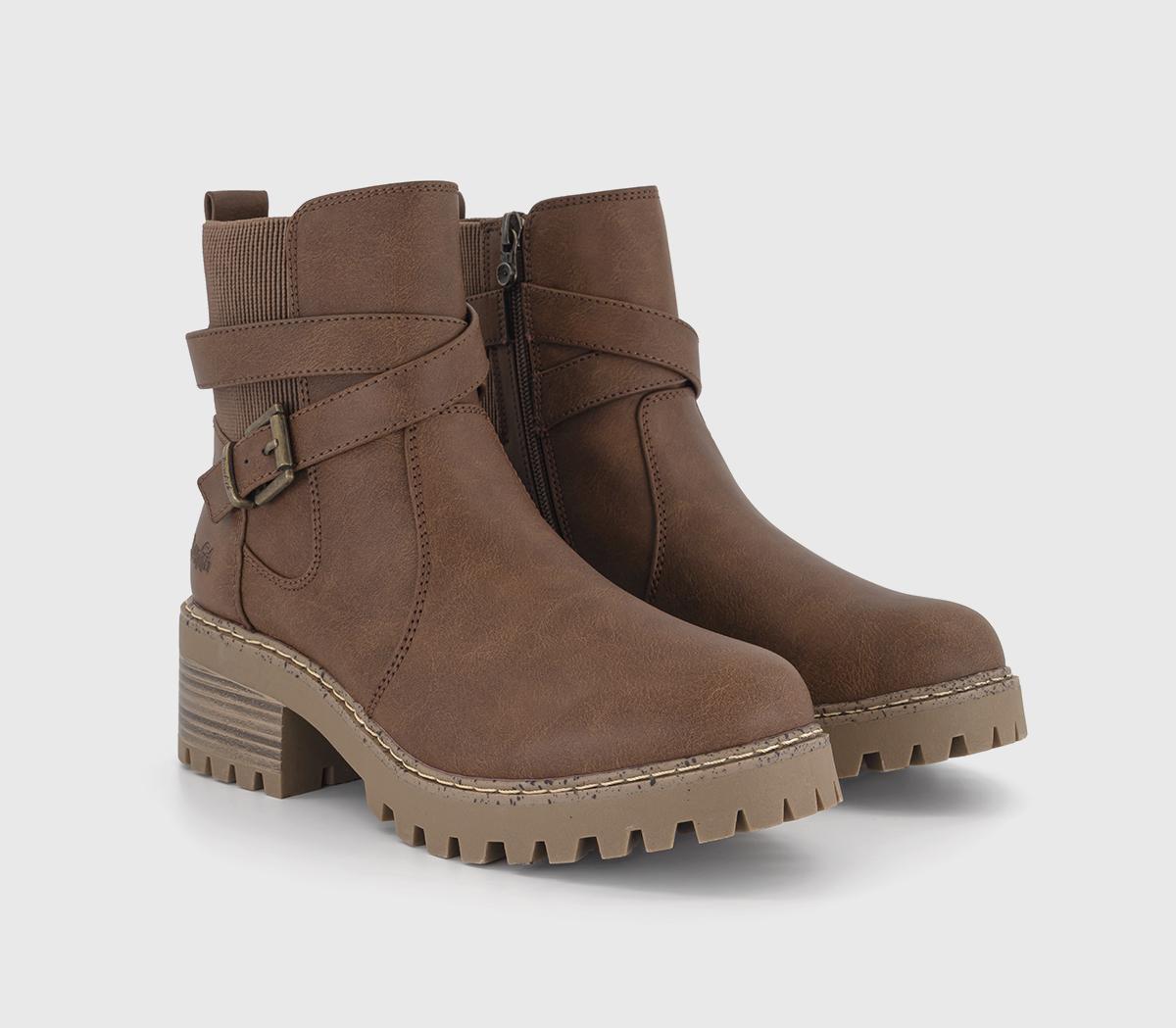 Blowfish MalibuLifted Buckle Boots Blowfish MalibuLifted Buckle BootsRust Redwood