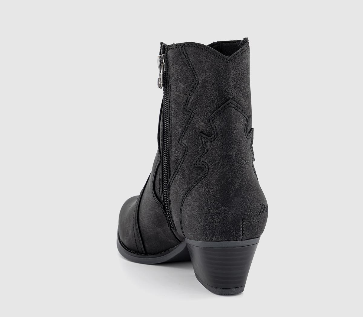 Blowfish MalibuSpangle Western BootsBlack Prospector