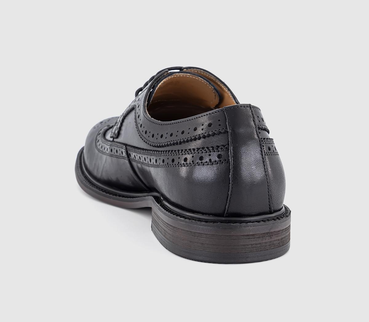 OFFICEMackay Longwing Brogues OFFICEMackay Longwing BroguesBlack Leather