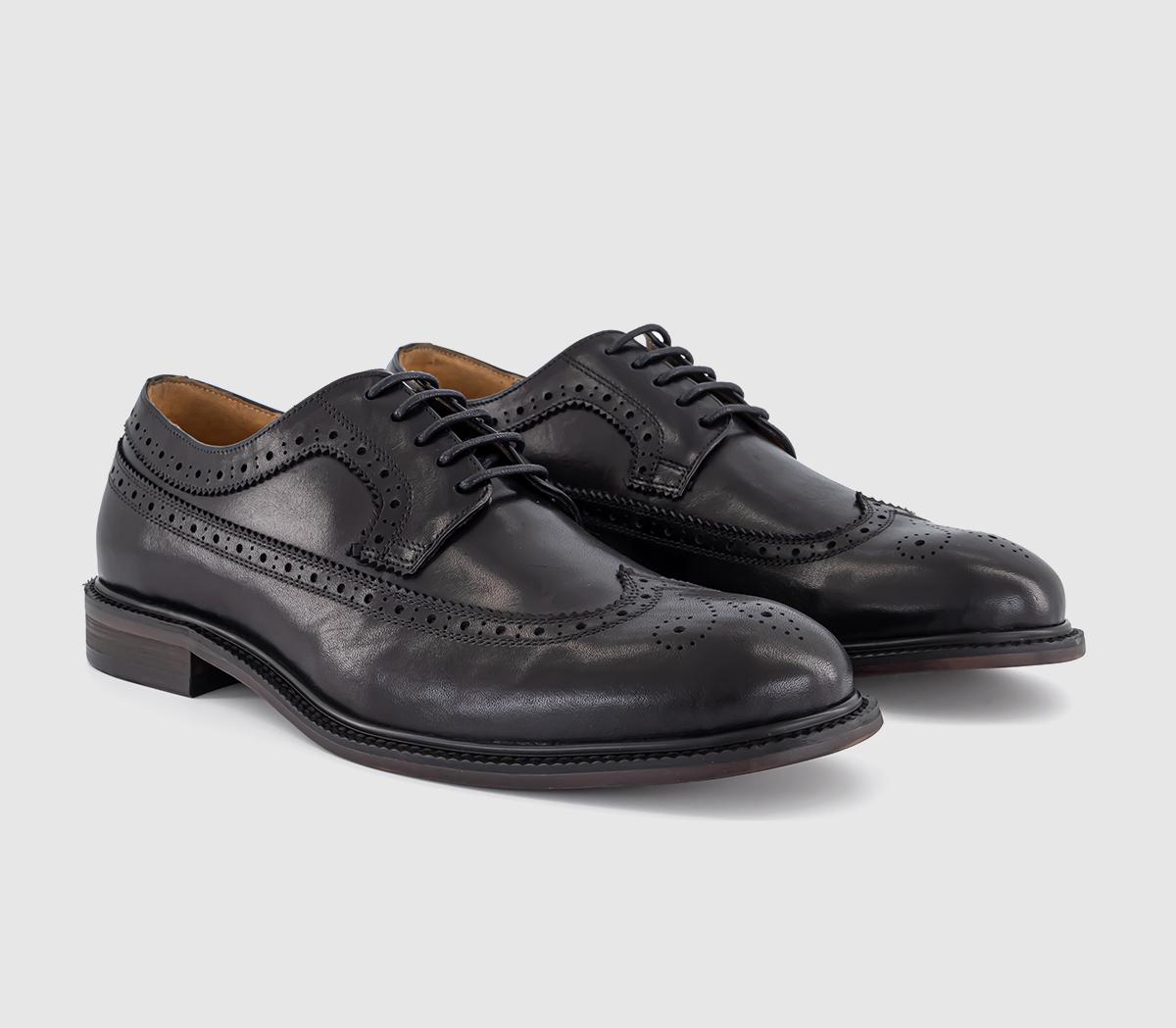 OFFICEMackay Longwing BroguesBlack Leather