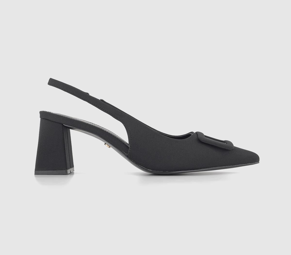 Office black hot sale slingbacks