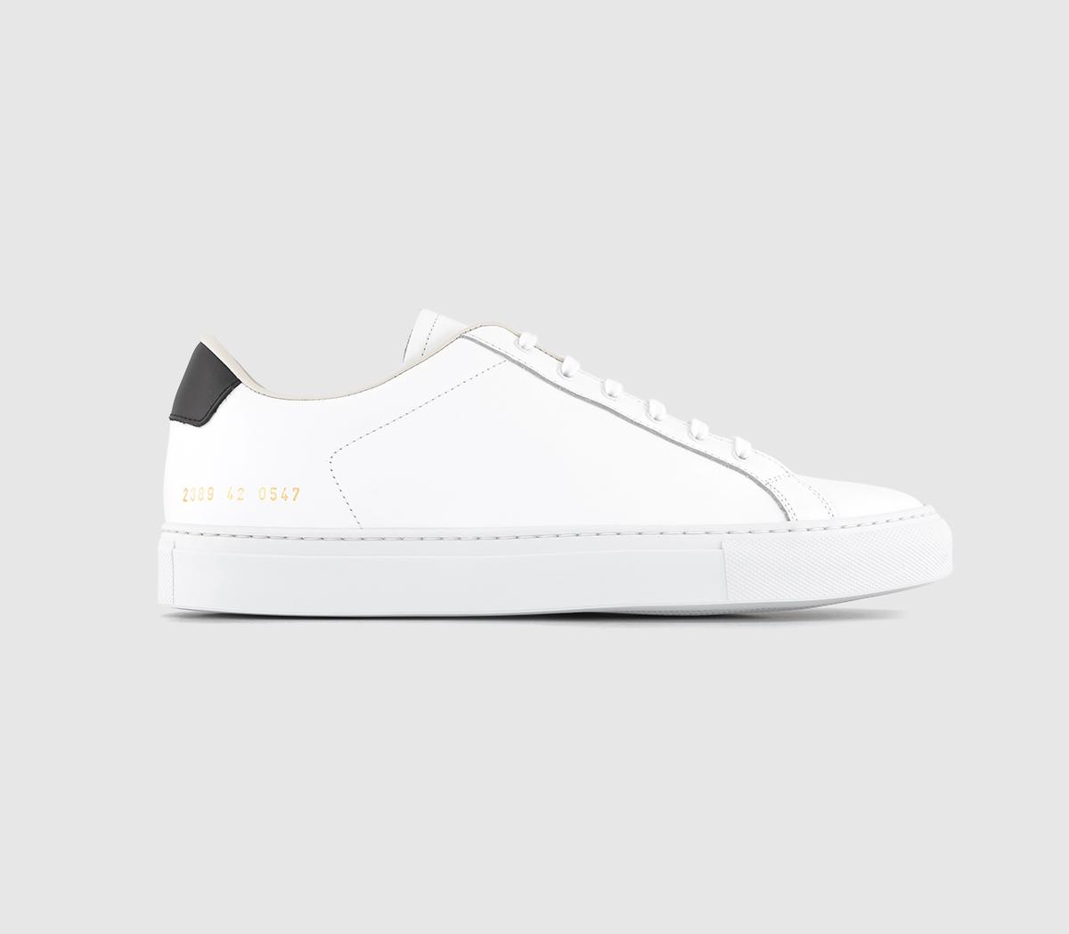 Common ProjectsRetro Classic Trainers White Black Leather