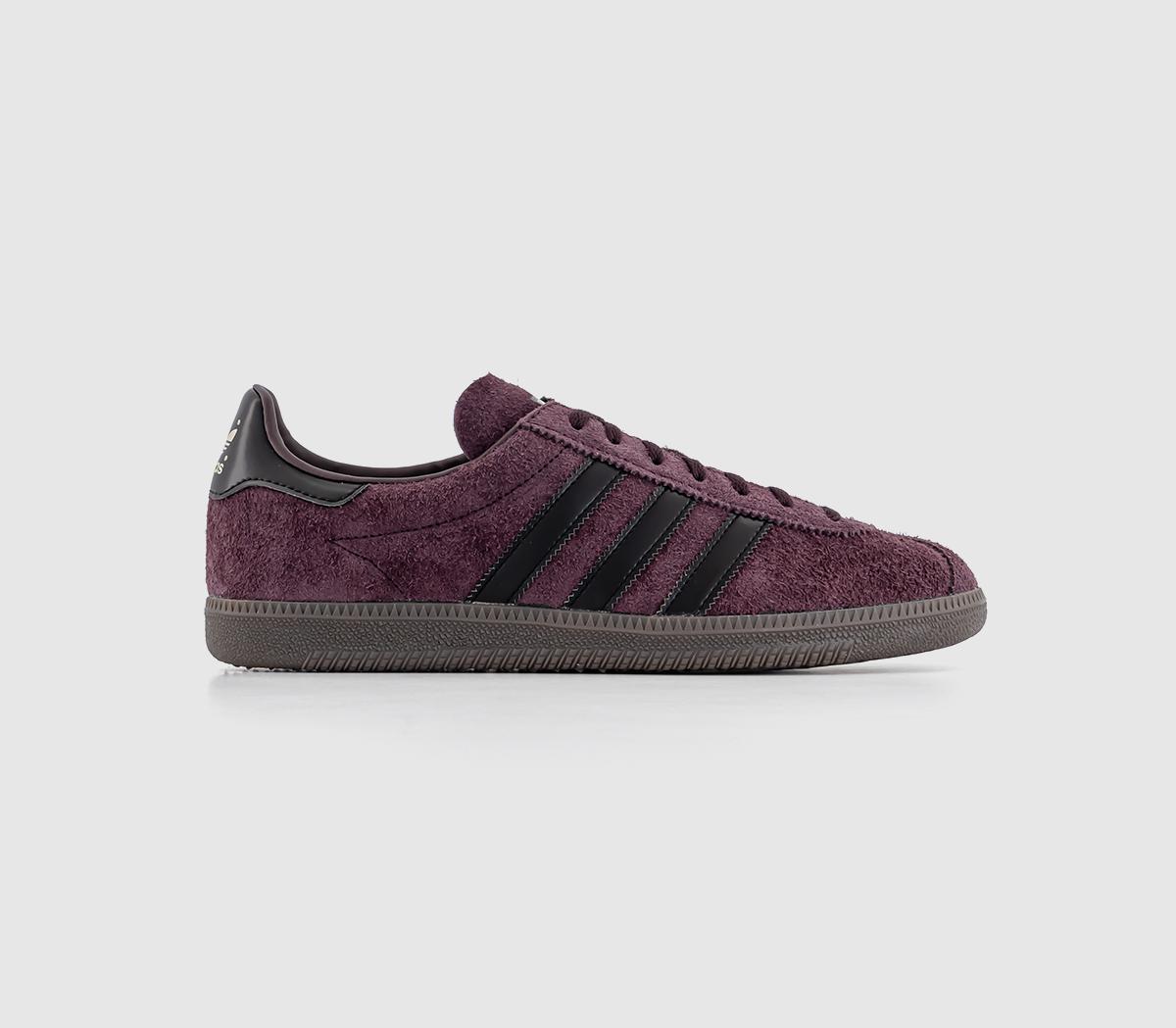 Maroon adidas clearance trainers