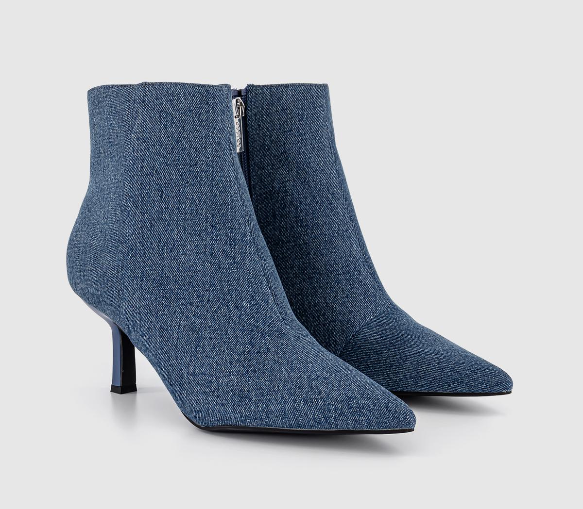 OFFICEAlara Point Stiletto BootsDenim