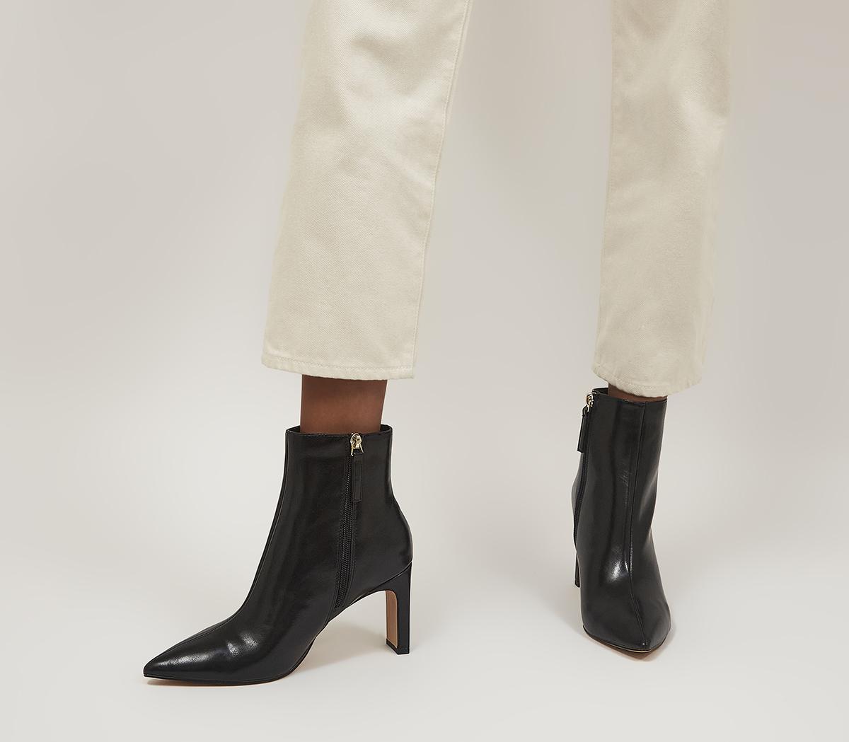 OFFICEAdele Slim Heel Ankle Boots OFFICEAdele Slim Heel Ankle BootsBlack