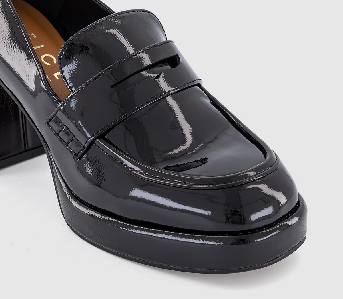 OFFICEHennie Heeled Loafers OFFICEHennie Heeled LoafersBlack