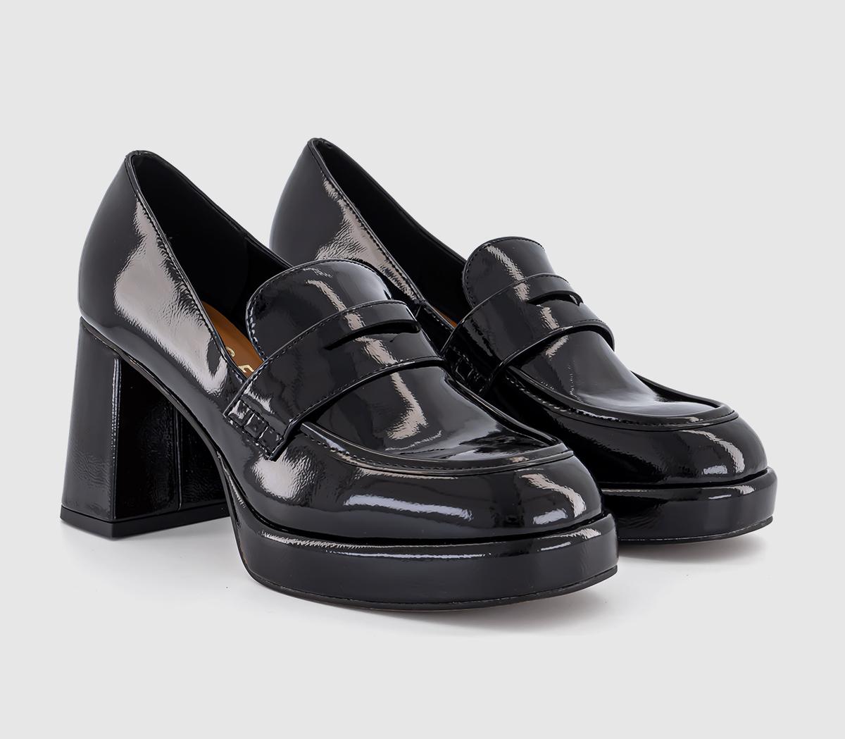 OFFICEHennie Heeled LoafersBlack