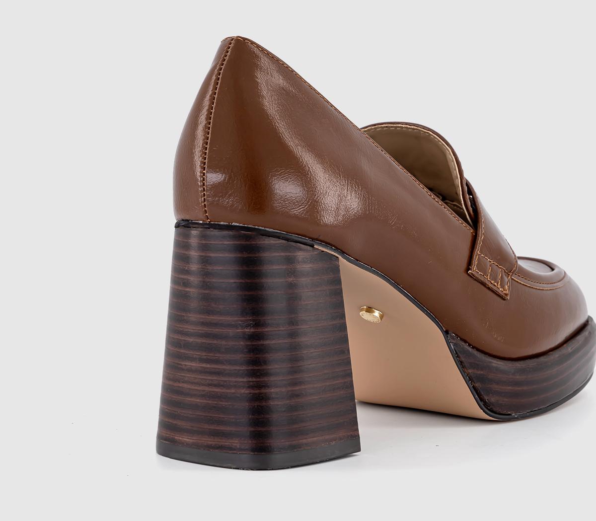 OFFICEHennie Heeled LoafersBrown