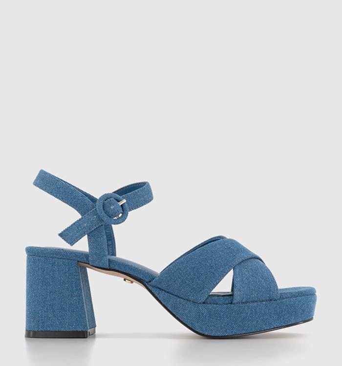 Sandals, Indigo Blue Suede, Agnes-A, Toni Pons 33 34 35 | Little Shoes