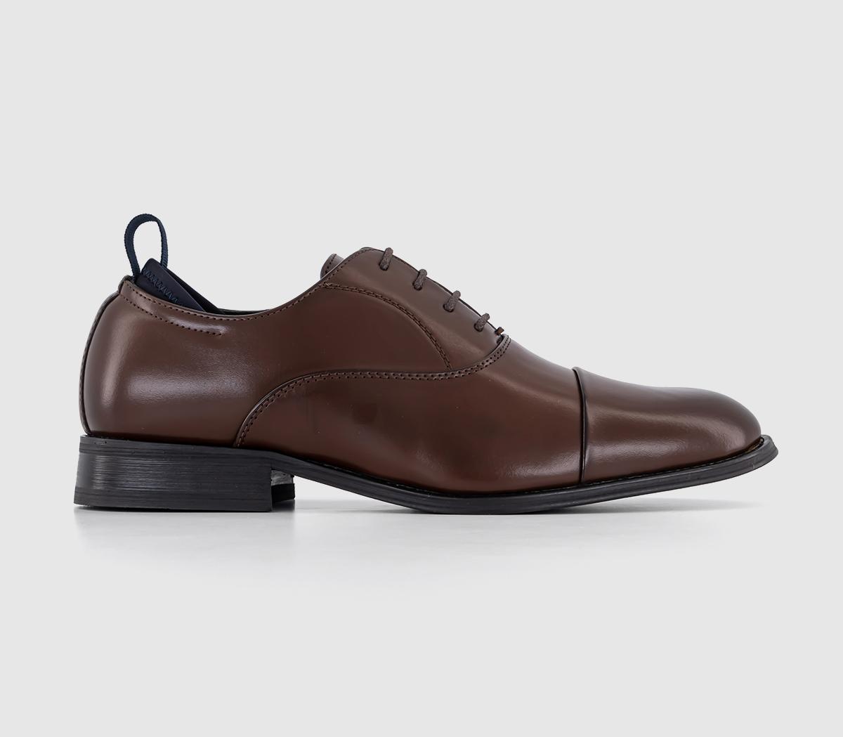 OFFICEMason Neoprene Detail Comfort Oxford ShoesChocolate