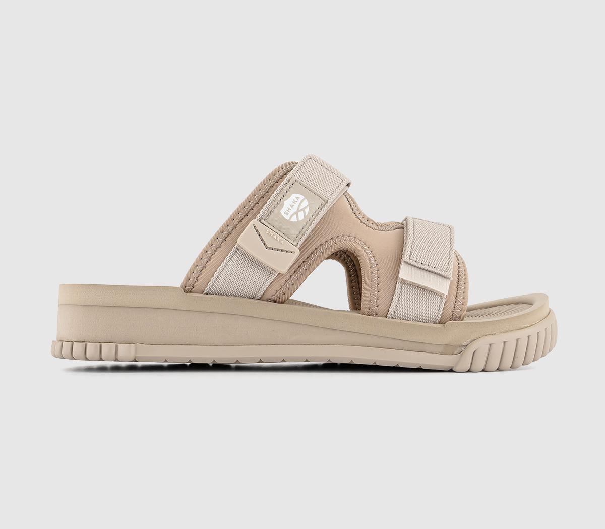 SHAKA Chill Out Sandals Taupe - Women's Sandals
