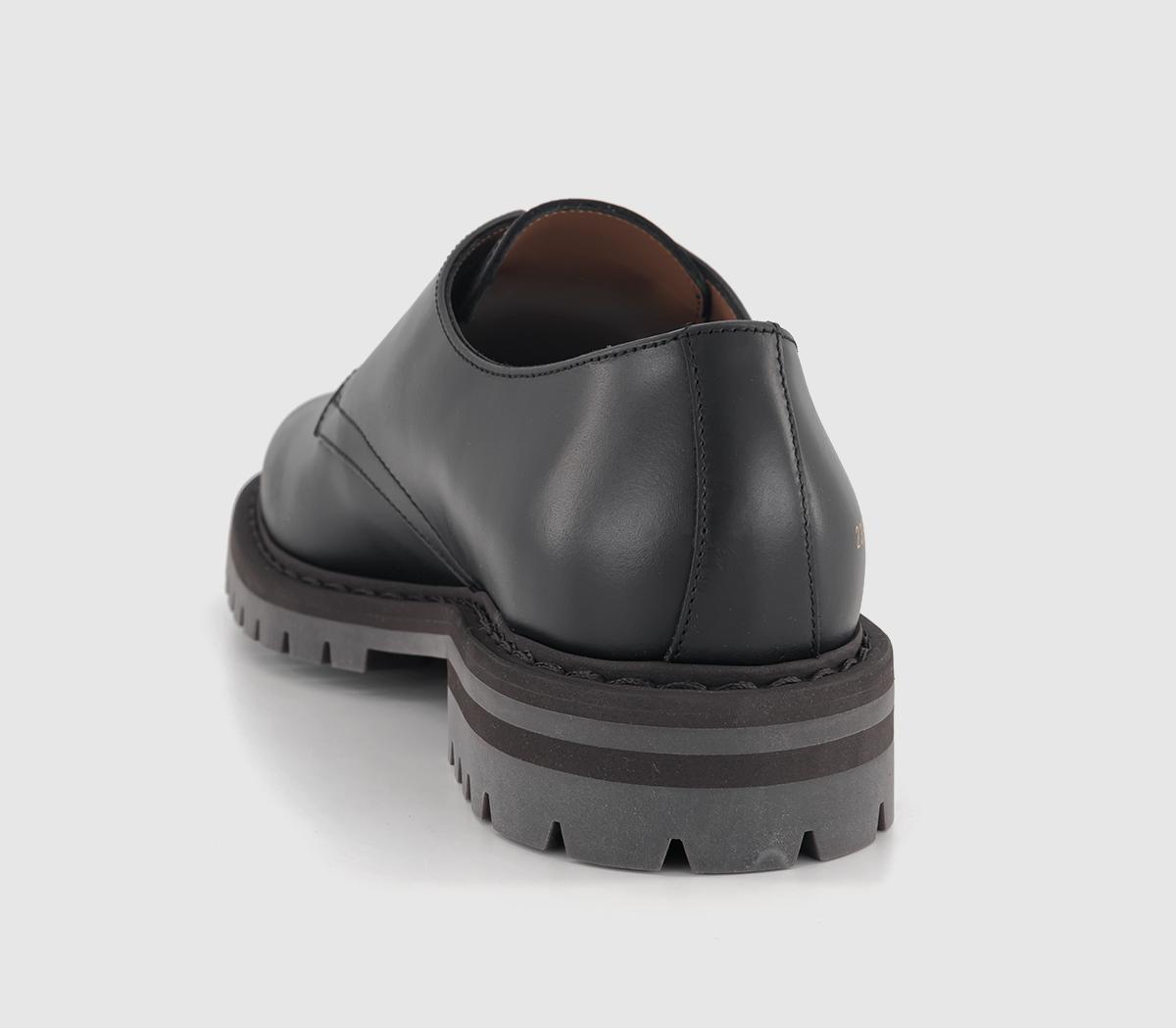Common ProjectsOfficers DerbyBlack Leather
