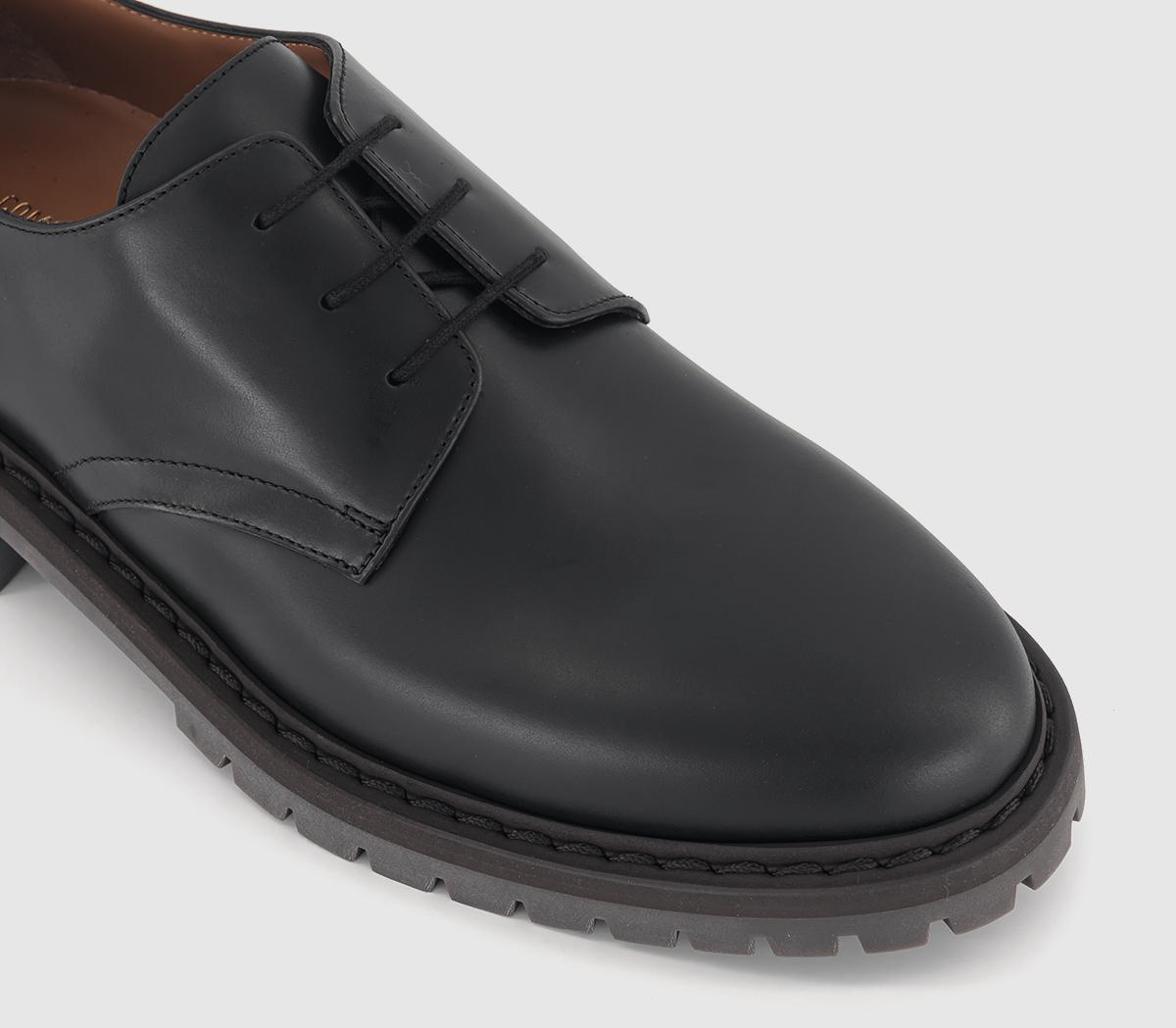 Common ProjectsOfficers DerbyBlack Leather