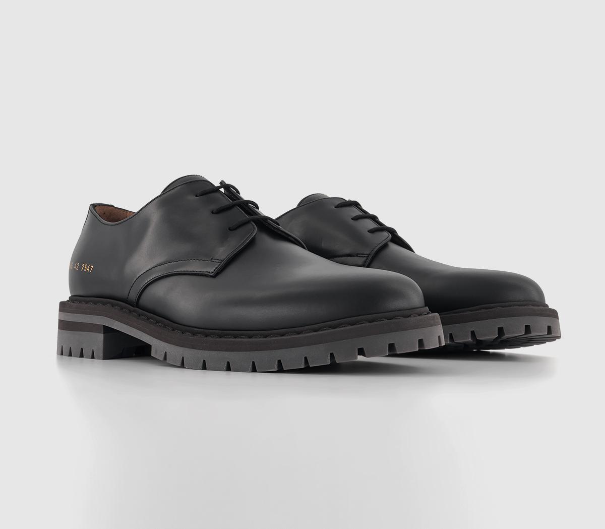 Common ProjectsOfficers DerbyBlack Leather