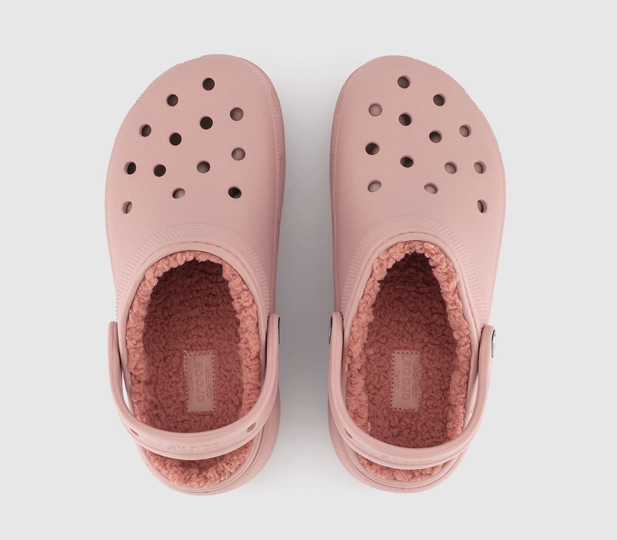CrocsClassic Platform Lined ClogsPink Clay