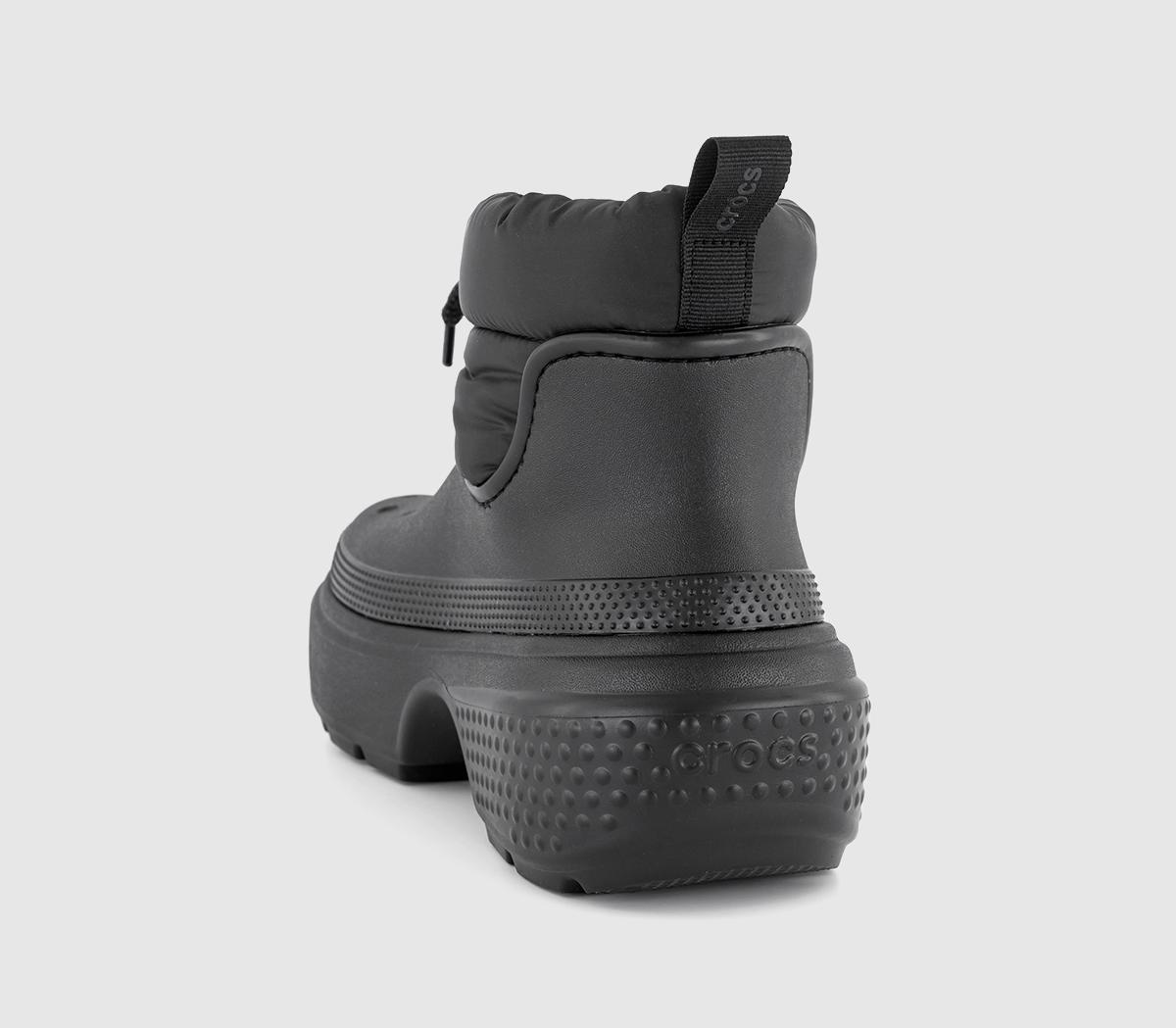 Crocs Stomp Puff Boots Crocs Stomp Puff Boots Black