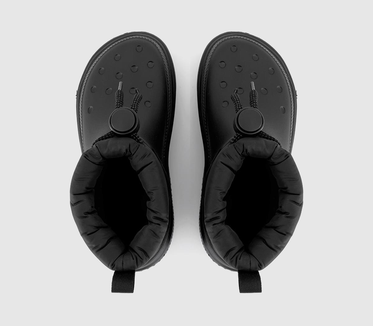 Crocs Stomp Puff Boots Crocs Stomp Puff Boots Black
