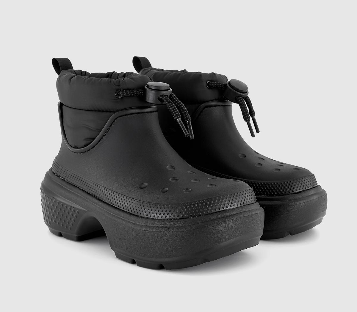 Crocs Stomp Puff Boots Crocs Stomp Puff Boots Black