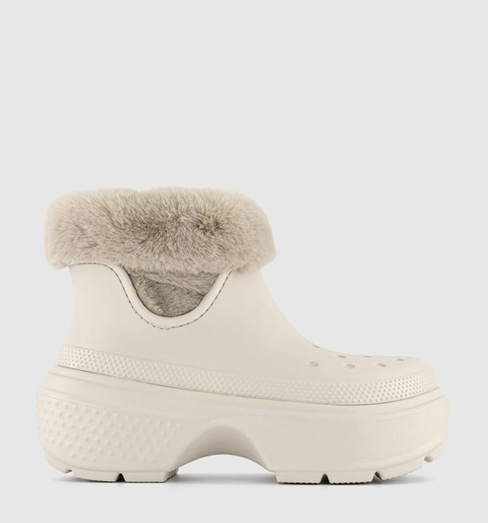 Croc discount lined boots