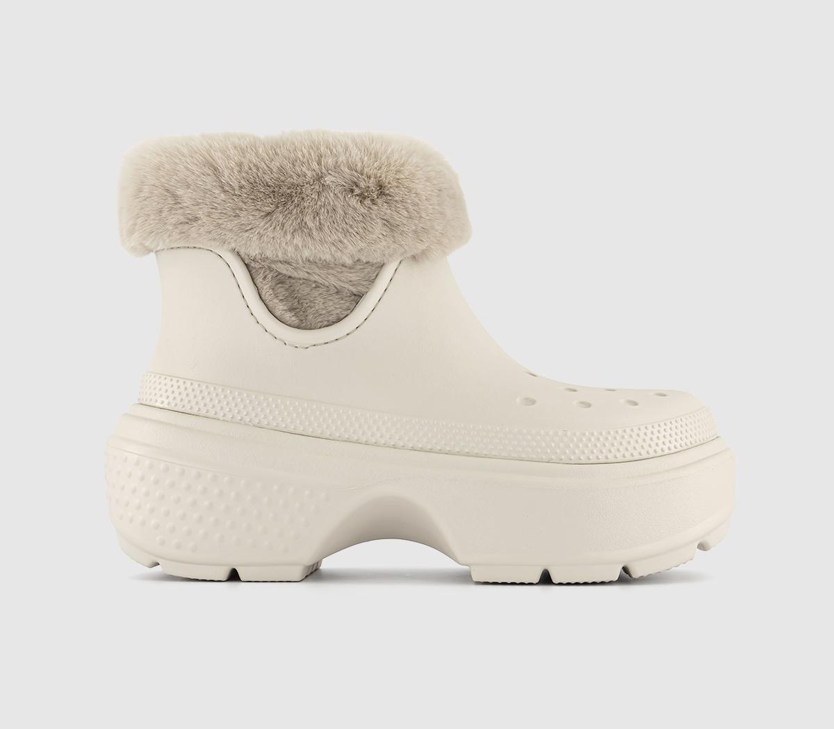 Crocs store fur boots