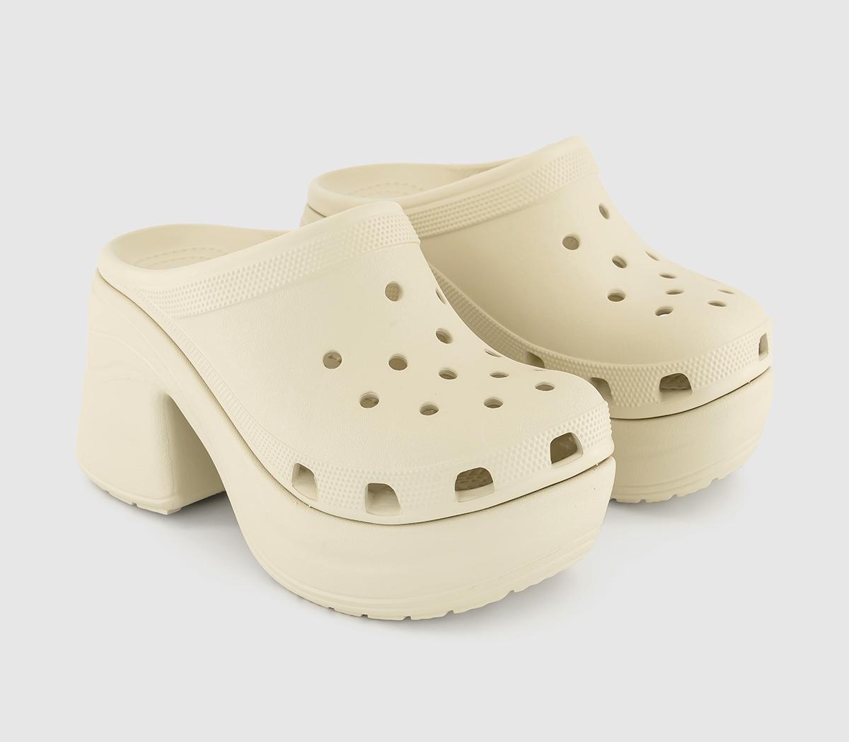 Crocs Classic Siren Clogs Bone - Women’s Sandals