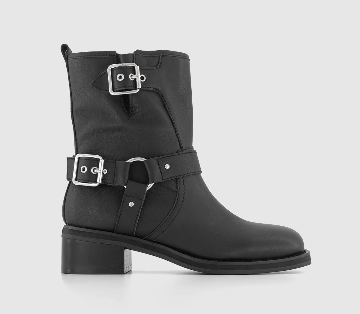 Office store biker boots