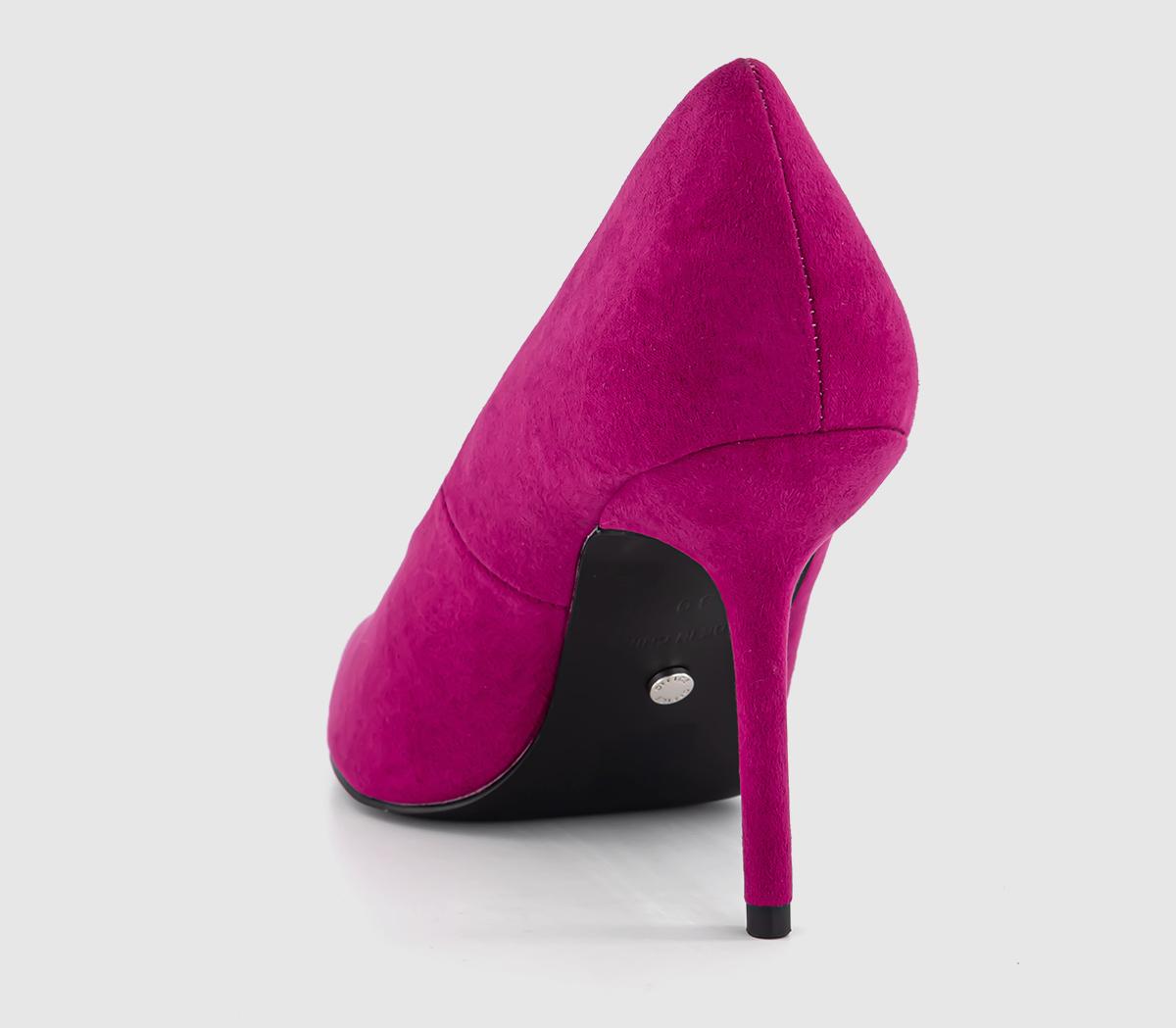 OFFICEMarzia High Vamp Court HeelsDark Pink