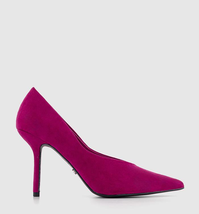 Dark pink 2025 court shoes