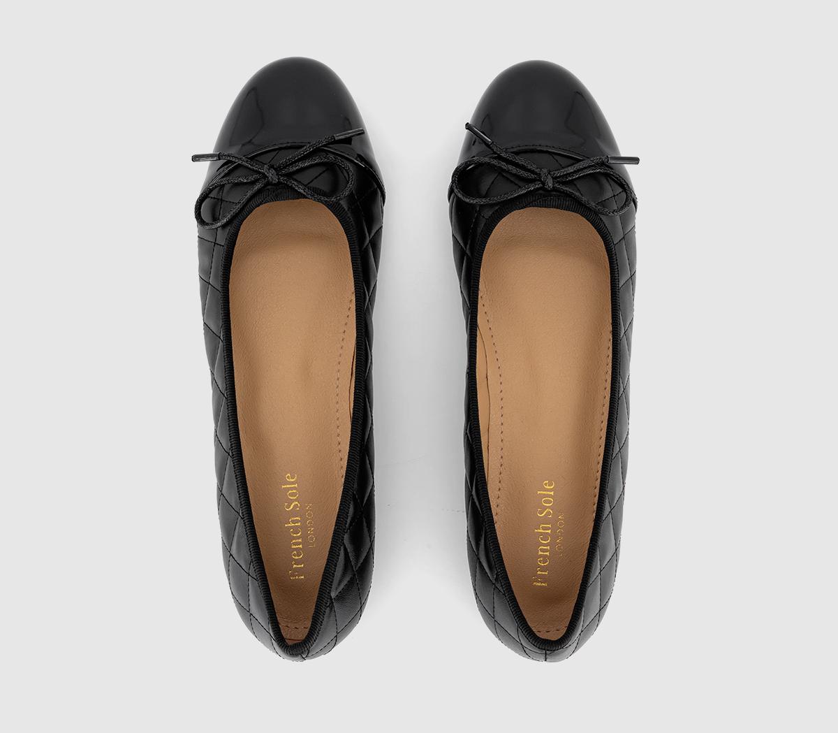 French SoleAmelie Ballet Shoes French SoleAmelie Ballet ShoesBlack Quilted