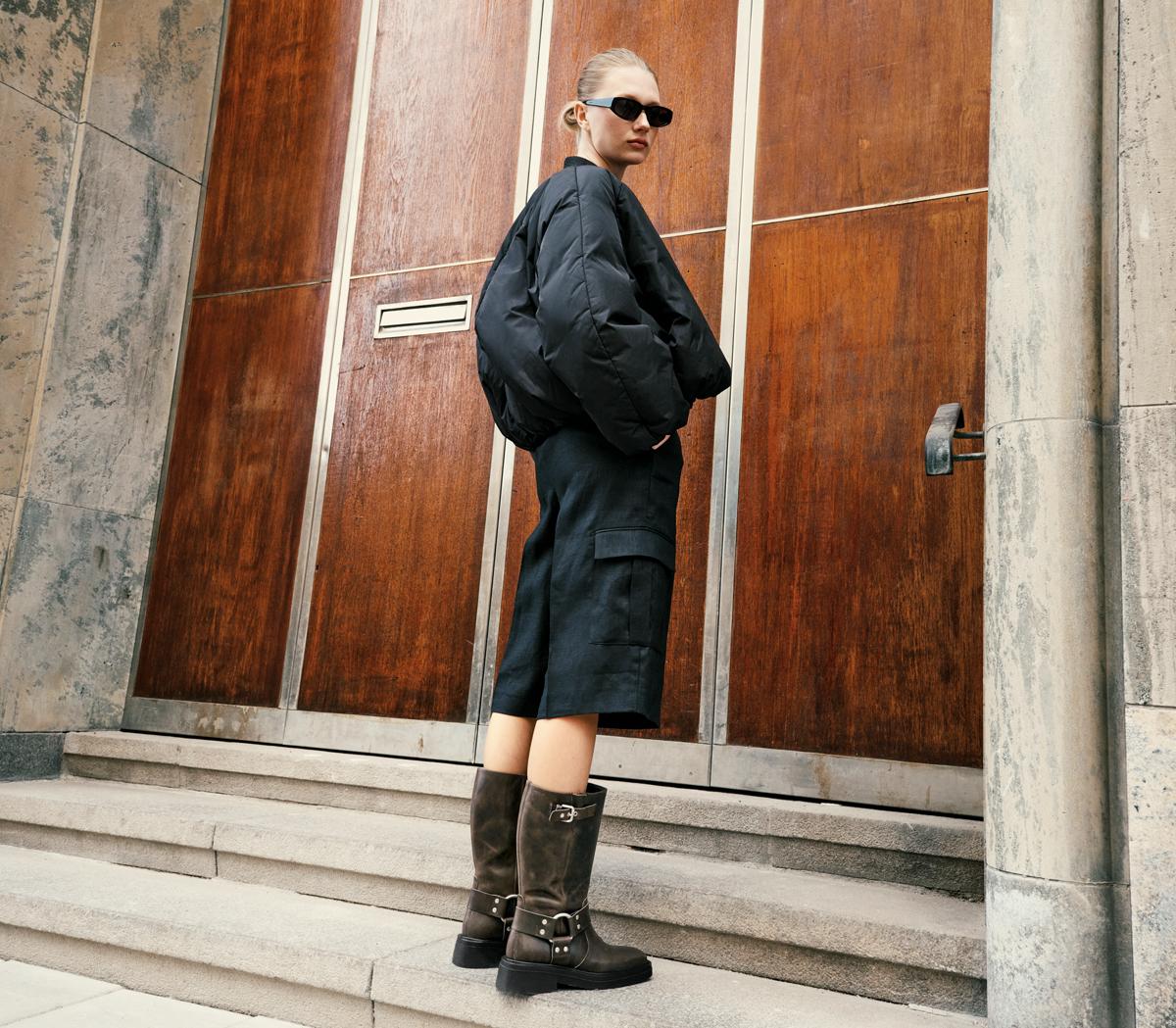 Vagabond ShoemakersEyra Biker BootsMud