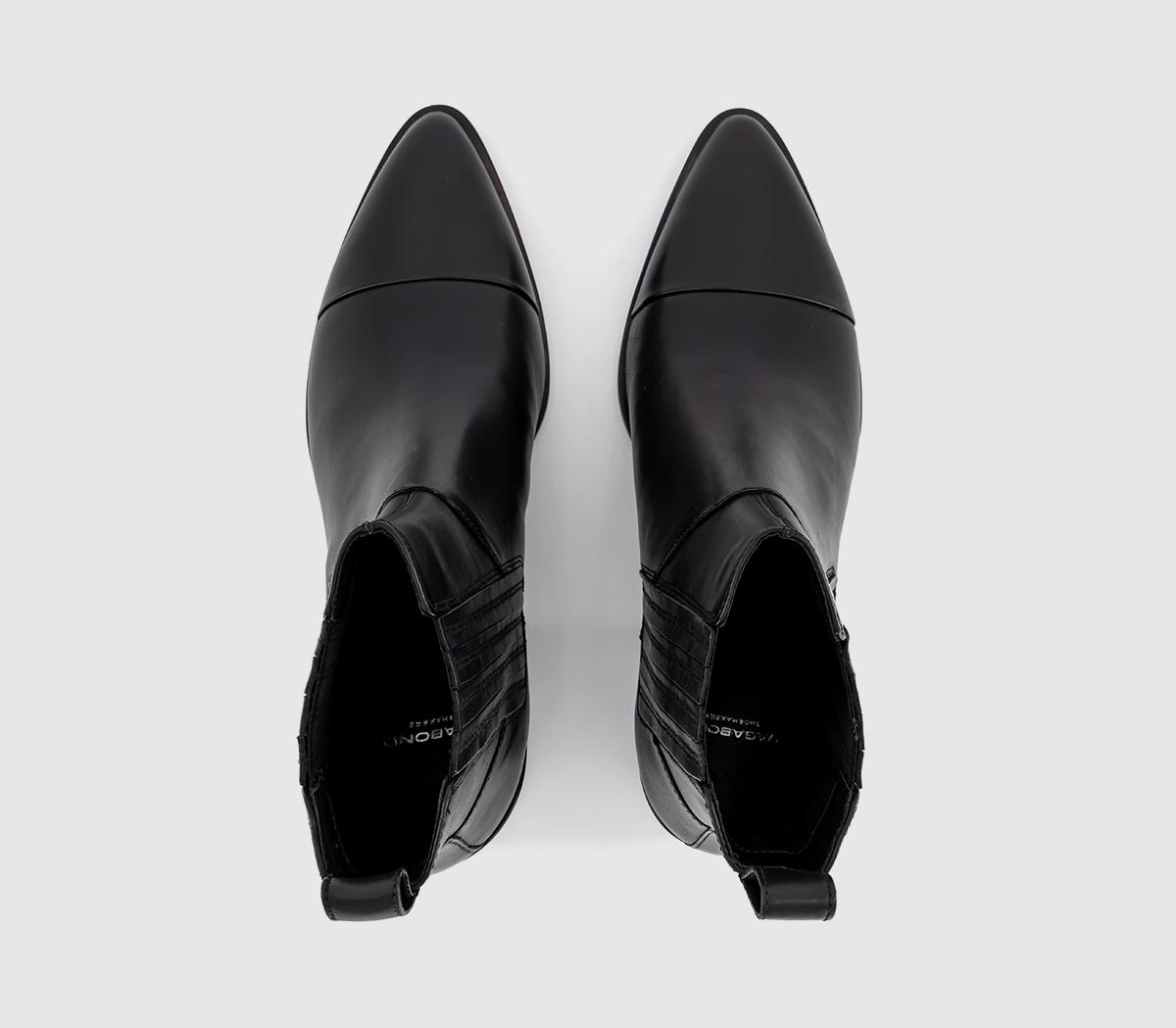 Vagabond ShoemakersMarja Pointed Toe Chelsea Boots Black