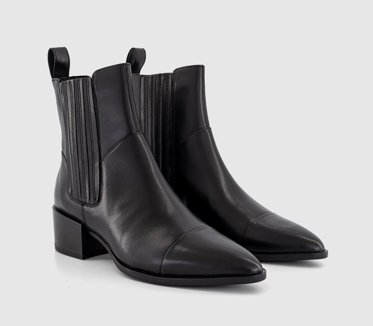 Vagabond Shoemakers Marja Pointed Toe Chelsea Boots Black - Women's ...