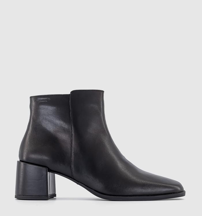 Vagabond Shoemakers Stina Block Ankle Boots Black