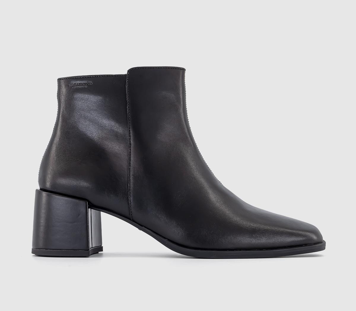 Vagabond ShoemakersStina Block Ankle BootsBlack