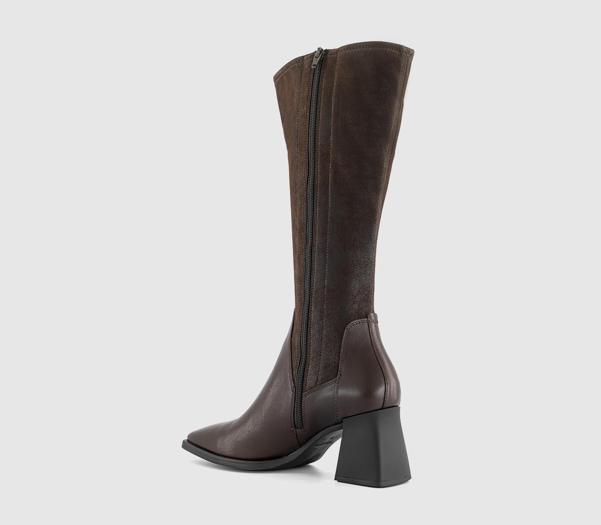 Vagabond ShoemakersHedda Tall Stretch BootsChocolate Leather