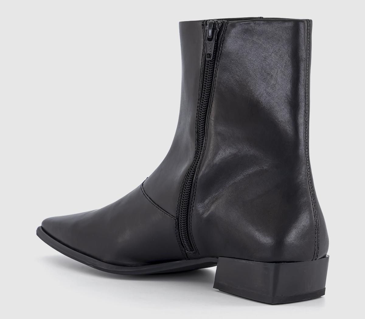 Vagabond Shoemakers Nella Ankle Boot Black - Women's Ankle Boots