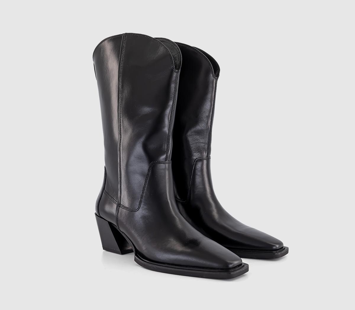 Vagabond ShoemakersAlina Cowboy Western BootsBlack