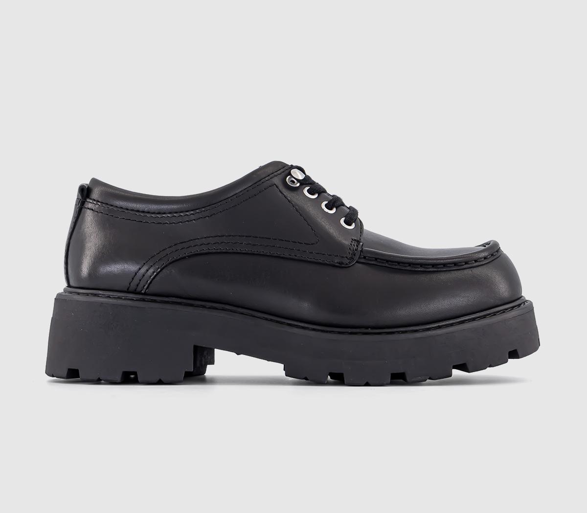 Vagabond Shoemakers Cosmo 2.0 Lace Shoes Black - Women's Work Shoes