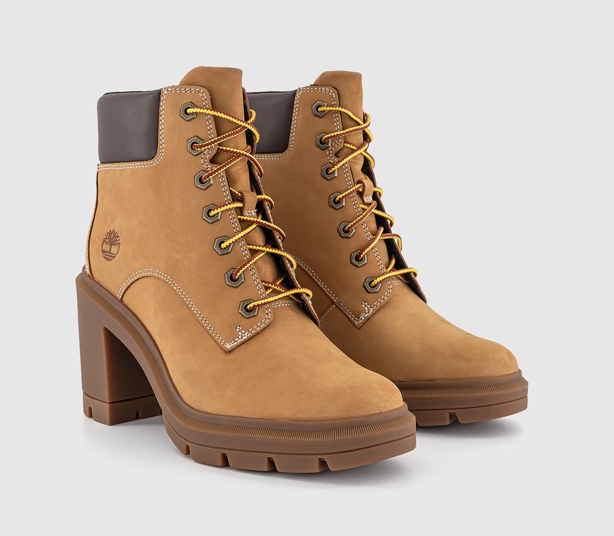 Timberland Women's Allington Heights Wheat Nubuck, Natural Size 3.5