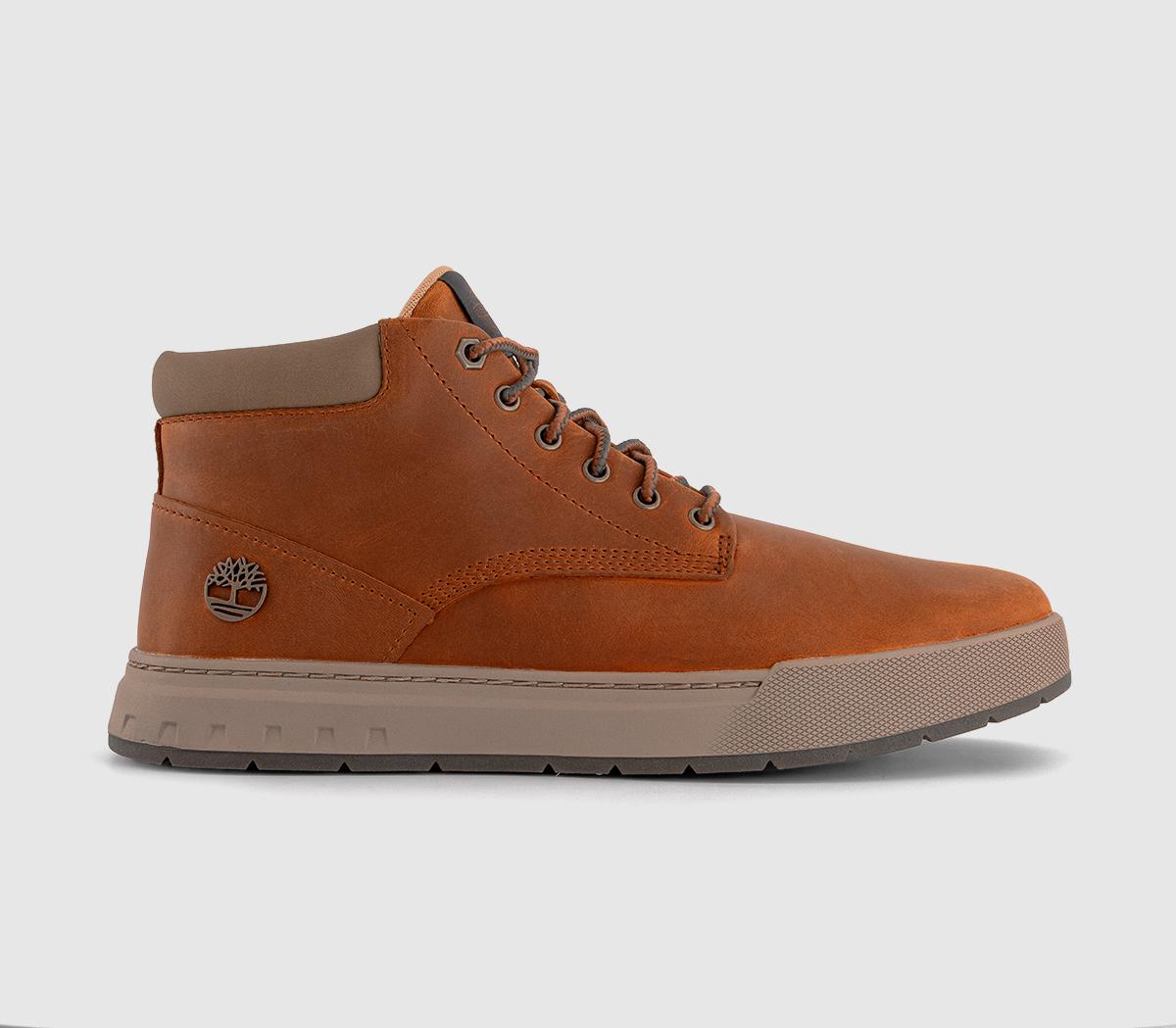 TimberlandMaple Grove Chukka BootsMedium Orange Full Grain